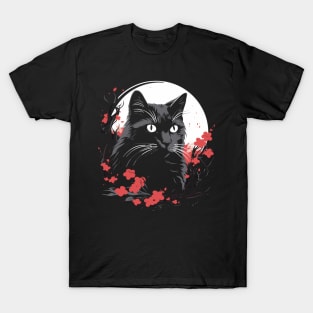 Cottagecore Goth Kawaii Anime Cat Gifts Men Girls Womens Cat T-Shirt